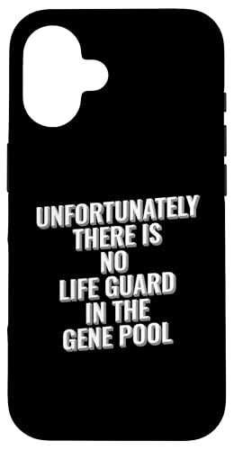Leider gibt es keinen Life Guard im Gene Pool Design Hülle für iPhone 16 Leider gibt es keinen Life Guard im Gene Pool Design Hülle für iPhone 16 von Meme Designs by RLW