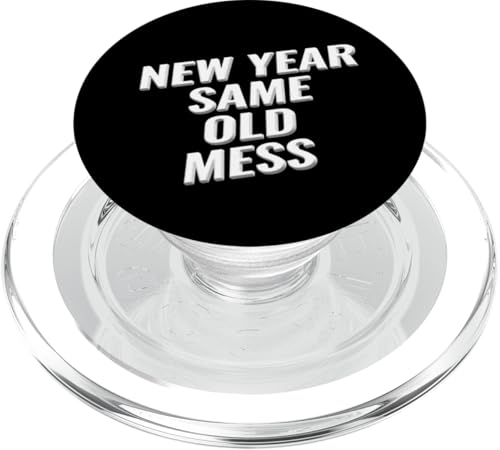 Neues Jahr, dasselbe alte Chaos PopSockets PopGrip für MagSafe Neues Jahr, dasselbe alte Chaos PopSockets PopGrip für MagSafe von Meme Designs by RLW