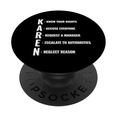 Was bedeutet Karen - Definition Design PopSockets Klebender PopGrip Was bedeutet Karen - Definition Design PopSockets Klebender PopGrip von Meme Designs by RLW