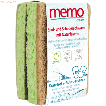 memo Spülschwamm H2189 2 Stück memo Spülschwamm H2189 2 Stück von Memo