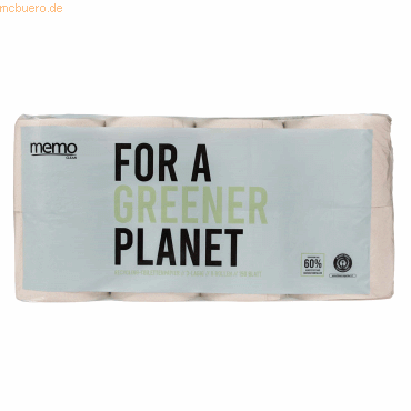 memo Toilettenpapier H504V 3-lagig 150 Blatt 7x8 Rollen memo Toilettenpapier H504V 3-lagig 150 Blatt 7x8 Rollen von Memo