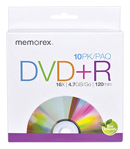Memorex 10 Pack DVD+R von Memorex