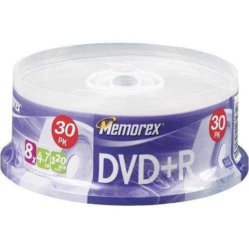 Memorex DVD+R, 30 Stück Memorex DVD+R, 30 Stück von Memorex
