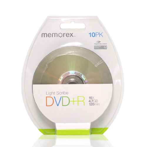 Memorex DVD+R LightScribe 4,7 GB 10 Stück(e) von Memorex
