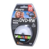 Memorex DVD-RW 1.4 GB, 20pk – DVD + RW Rohlinge (20pk, 1.4 GB, DVD-RW, 30 min, Spindel) von Memorex