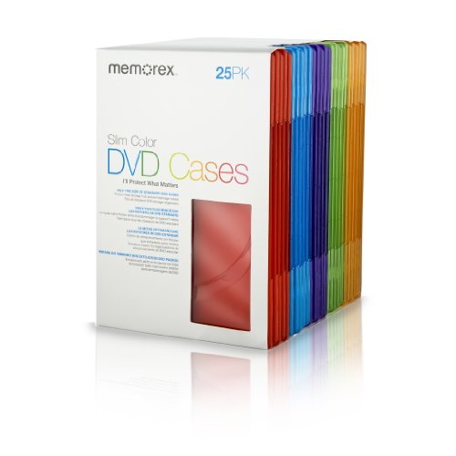 Memorex DVD Storage Cases Multicolour von Memorex