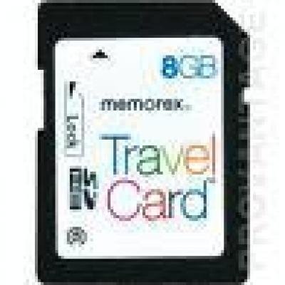 Memorex Medien M10017 8GB Travel Card SD HC Speicherkarte von Memorex