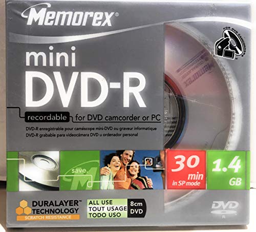 Memorex Mini-DVD-R (1,4 GB) von Memorex
