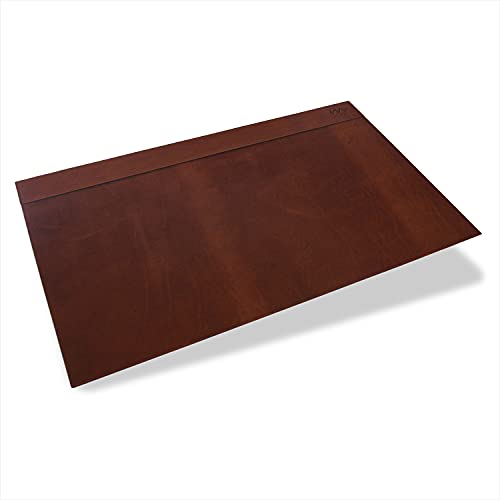 Memoria Schreibtisch-Unterlage MIRO | Echtes Leder | Desk Pad Schreibtischunterlage Schreibunterlage Braun von Memoria