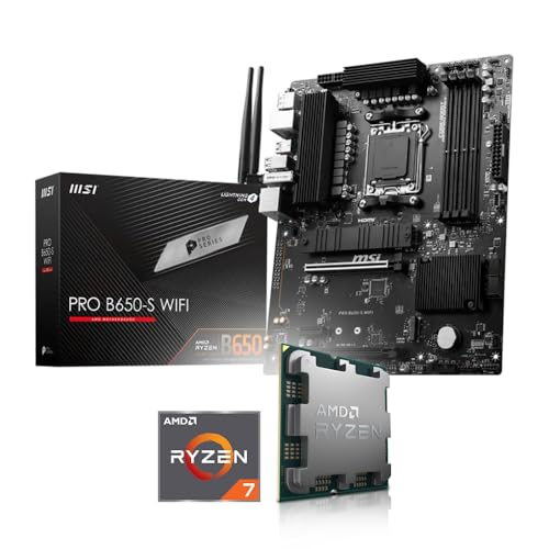 Aufrüst-Kit Bundle Ryzen 7 9800X3D 8X 4.7 GHz Prozessor, 32 GB DDR5, MSI PRO B650-S WiFi Mainboard, be Quiet! Dark Rock 4 (Komplett fertig zusammengebaut inkl. Bios Update und Funktionskontrolle) von Memory PC