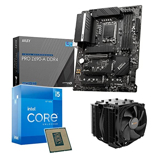 Aufrüst-Kit Intel Core i5-13400F, MSI Pro Z690-A WiFi, be Quiet! Dark Rock Pro 4 Kühler, 16GB DDR4 RAM, ohne Grafik, komplett fertig montiert und getestet von Memory PC