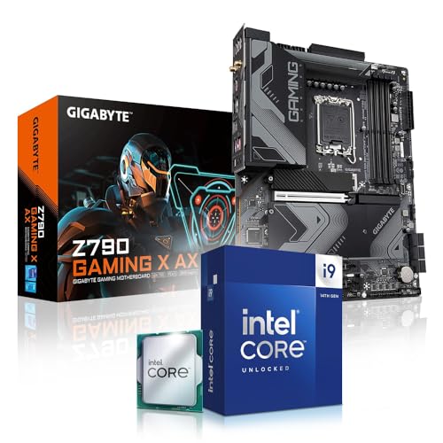 Aufrüst Kit Intel Core i9 14900K, GIGABYTE Z790 Gaming X AX, be Quiet! Dark Rock 4 Kühler, 16GB DDR5 RAM, komplett fertig montiert und getestet von Memory PC