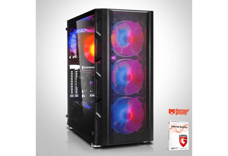 Memory PC Gaming-PC (AMD Ryzen 5 7500F, RTX 4070 Super, 16 GB RAM, 1000 GB SSD, Luftkühlung) von Memory PC