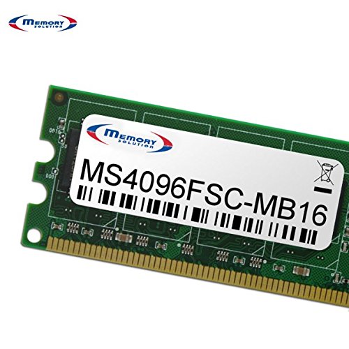 Memory Solution-MB16 4 GB Memory Module – Memory Modul (PC/Server, Fujitsu-Siemens D3240-b, Black, Gold, Green) von Memory Solution