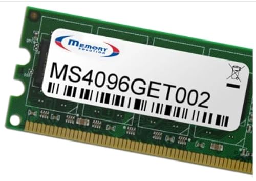Memory Solution ms4096get002 4 GB Speicher von Memory Solution