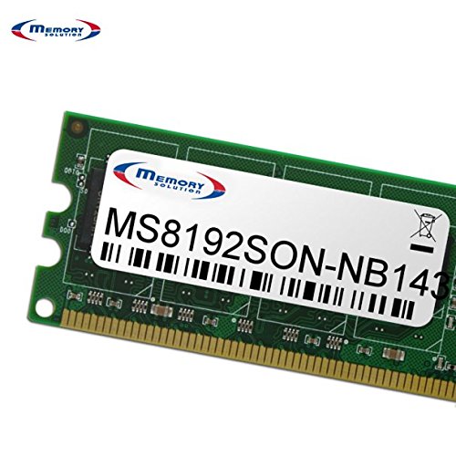 Memory Lösung ms8192son-nb143 8 GB Modul Arbeitsspeicher – Speicher-Module (8 GB, Laptop, Sony Vaio VPCSA2 C5E) von MemorySolution