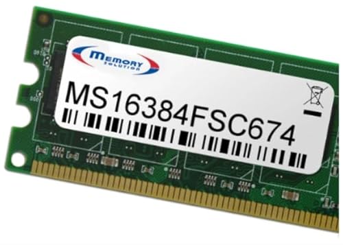 Memory Lösung ms16384fsc674 16 GB Modul-Schlüssel (PC/Server, Dual, Fujitsu Primergy RX1330 M2, TX1330 M2) von Memorysolution