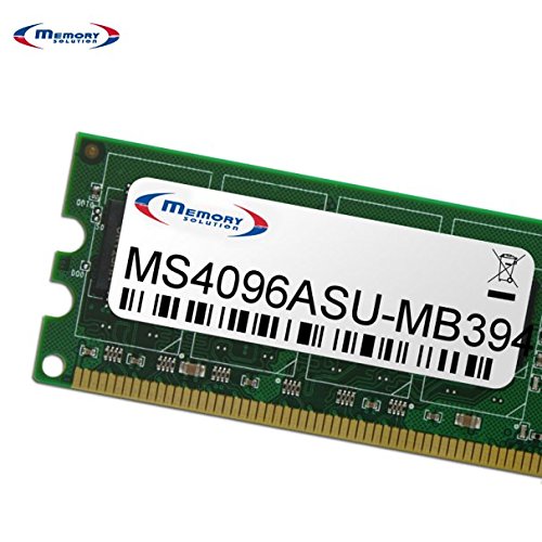 Memory Lösung ms4096asu-mb394 4 GB Modul Arbeitsspeicher – Speicher-Module (4 GB, schwarz, Gold, grün) von Memorysolution