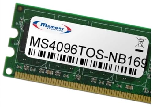 Memory Lösung ms4096tos-nb169 4 GB Modul-Schlüssel (Portable, Toshiba Tecra z40-a-182) von Memorysolution