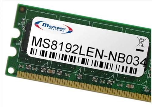 Memory Lösung ms8192len-nb034 8 GB Modul-Schlüssel (Portable, Lenovo ThinkPad X260, grün, Kühler) von Memorysolution