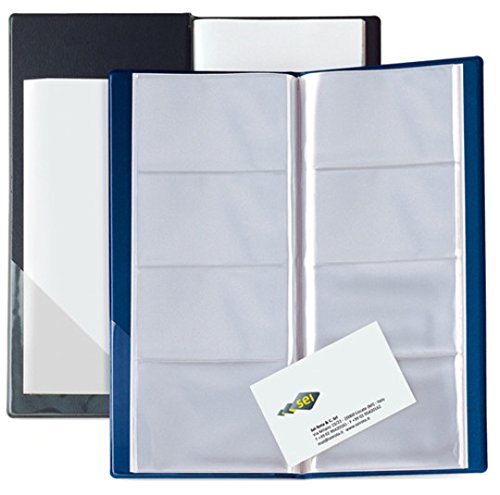 SEI Rota Eco Visita Visitenkartenhalter, 16 Taschen, Blau, PVC, 128 Karten, 275 mm, 125 mm SEI Rota Eco Visita Visitenkartenhalter, 16 Taschen, Blau, PVC, 128 Karten, 275 mm, 125 mm von Memotak
