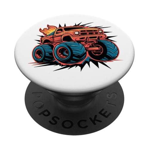 Monster Truck für Kleinkinder Jugend & Erwachsene PopSockets Klebender PopGrip Monster Truck für Kleinkinder Jugend & Erwachsene PopSockets Klebender PopGrip von Men , Women Monster Truck for Kids , Boys & Girls