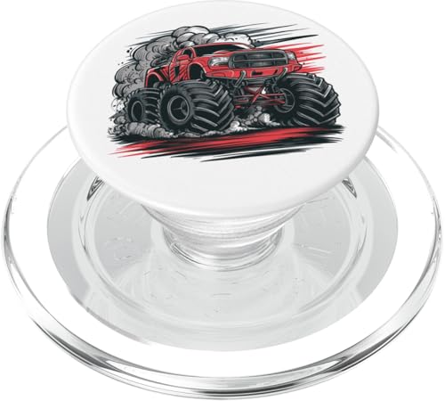 Monster Truck für Kleinkinder Jugend & Erwachsene PopSockets PopGrip für MagSafe von Men , Women Monster Truck for Kids , Boys & Girls