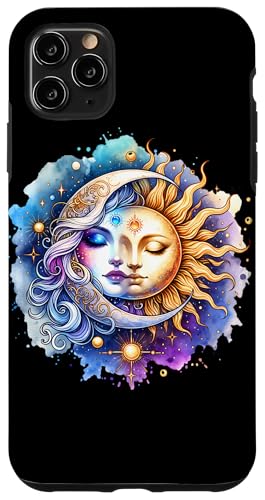 Mystische Sonne und Mond Himmlisches Yin Yang Mystische Ästhetik Hülle für iPhone 11 Pro Max von Men Women Celestial Harmony Sun & Moon Yin Yang