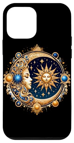Mystische Sonne und Mond Himmlisches Yin Yang Mystische Ästhetik Hülle für iPhone 12 mini von Men Women Celestial Harmony Sun & Moon Yin Yang