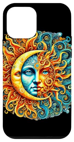 Mystische Sonne und Mond Himmlisches Yin Yang Mystische Ästhetik Hülle für iPhone 12 mini von Men Women Celestial Harmony Sun & Moon Yin Yang