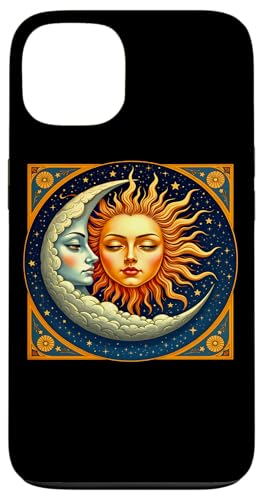 Mystische Sonne und Mond Himmlisches Yin Yang Mystische Ästhetik Hülle für iPhone 13 von Men Women Celestial Harmony Sun & Moon Yin Yang