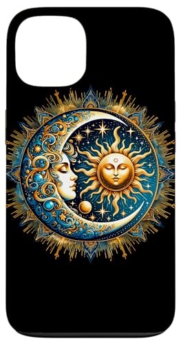 Mystische Sonne und Mond Himmlisches Yin Yang Mystische Ästhetik Hülle für iPhone 13 Mystische Sonne und Mond Himmlisches Yin Yang Mystische Ästhetik Hülle für iPhone 13 von Men Women Celestial Harmony Sun & Moon Yin Yang