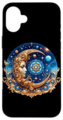 Mystische Sonne und Mond Himmlisches Yin Yang Mystische Ästhetik Hülle für iPhone 16 Plus von Men Women Celestial Harmony Sun & Moon Yin Yang