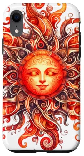 Mystische Sonne und Mond Himmlisches Yin Yang Mystische Ästhetik Hülle für iPhone XR von Men Women Celestial Harmony Sun & Moon Yin Yang