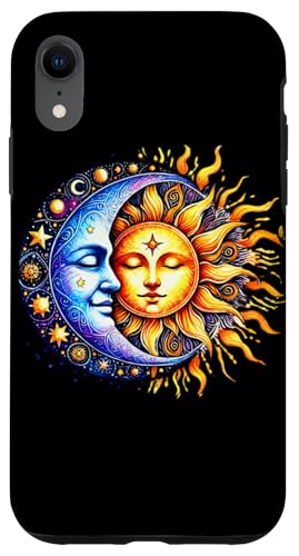 Mystische Sonne und Mond Himmlisches Yin Yang Mystische Ästhetik Hülle für iPhone XR von Men Women Celestial Harmony Sun & Moon Yin Yang