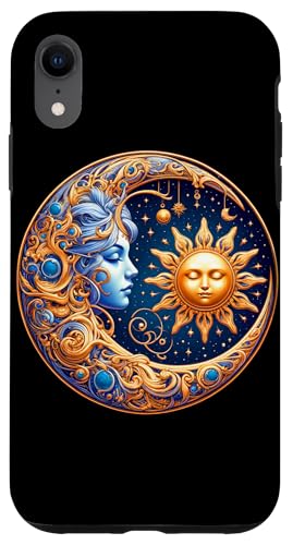Mystische Sonne und Mond Himmlisches Yin Yang Mystische Ästhetik Hülle für iPhone XR von Men Women Celestial Harmony Sun & Moon Yin Yang