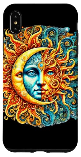 Mystische Sonne und Mond Himmlisches Yin Yang Mystische Ästhetik Hülle für iPhone XS Max von Men Women Celestial Harmony Sun & Moon Yin Yang