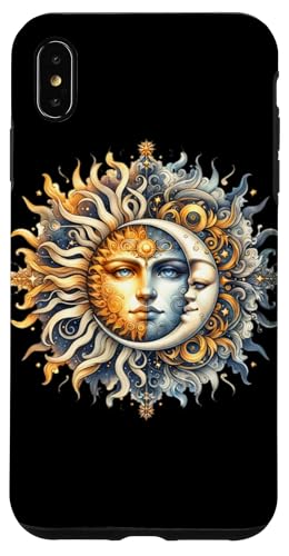 Mystische Sonne und Mond Himmlisches Yin Yang Mystische Ästhetik Hülle für iPhone XS Max von Men Women Celestial Harmony Sun & Moon Yin Yang