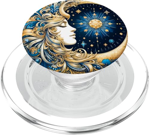 Mystische Sonne und Mond Himmlisches Yin Yang Mystische Ästhetik PopSockets PopGrip für MagSafe Mystische Sonne und Mond Himmlisches Yin Yang Mystische Ästhetik PopSockets PopGrip für MagSafe von Men Women Celestial Harmony Sun & Moon Yin Yang