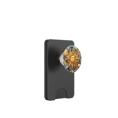 Mystische Sonne und Mond Himmlisches Yin Yang Mystische Ästhetik PopSockets PopWallet für MagSafe Mystische Sonne und Mond Himmlisches Yin Yang Mystische Ästhetik PopSockets PopWallet für MagSafe von Men Women Celestial Harmony Sun & Moon Yin Yang