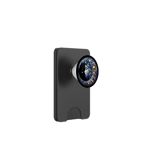 Mystische Sonne und Mond Himmlisches Yin Yang Mystische Ästhetik PopSockets PopWallet für MagSafe von Men Women Celestial Harmony Sun & Moon Yin Yang