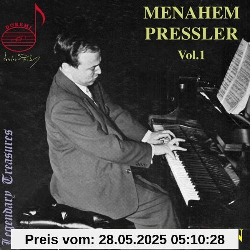 Pressler Vol.1 von Menahem Pressler