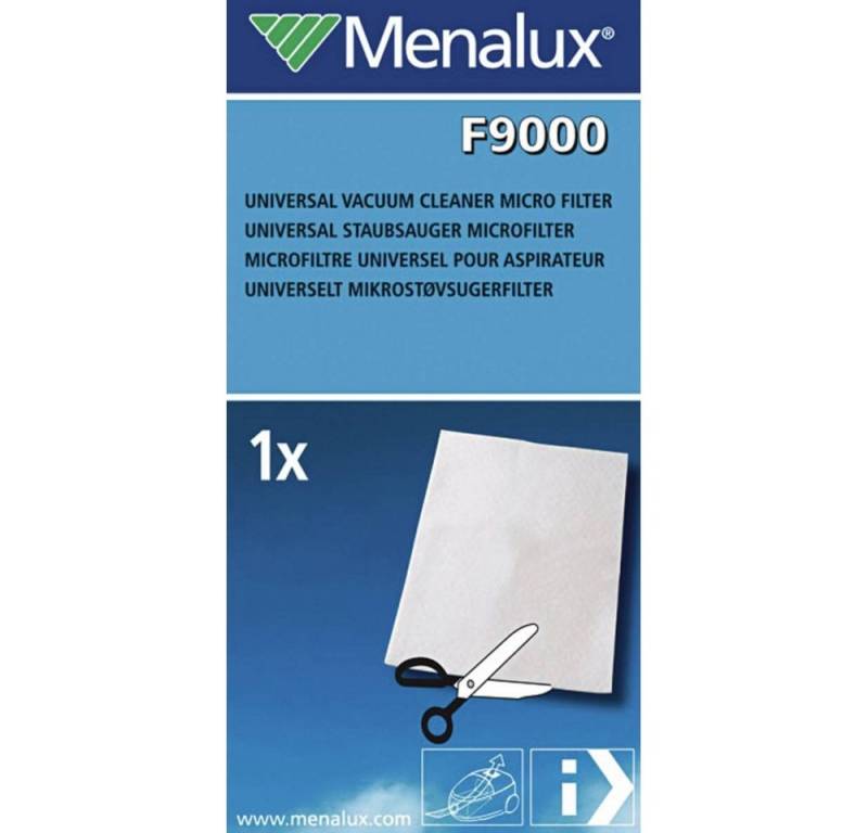 Menalux Menalux F9000 Microfilter für Staubsauger. Elektro-Kabel, Hochwertiger Microfilter für optimale Reinigungseffizienz von Menalux