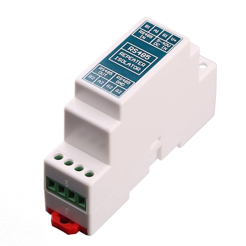 Mendouconert RS485 Repeater Sharer Distributor Hub RS485 Signal Extension Amplification Photoelectric Isolation Anti-Interference (150Kbps) von Mendouconert
