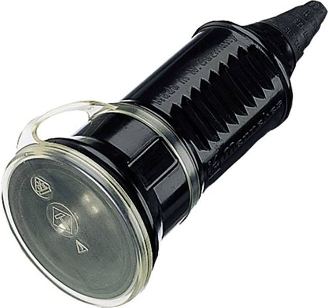 Mennekes 16A2P+E 230V 10755 Schuko-Kupplung schwarz Mennekes 16A2P+E 230V 10755 Schuko-Kupplung schwarz von Mennekes Elektrotechnik