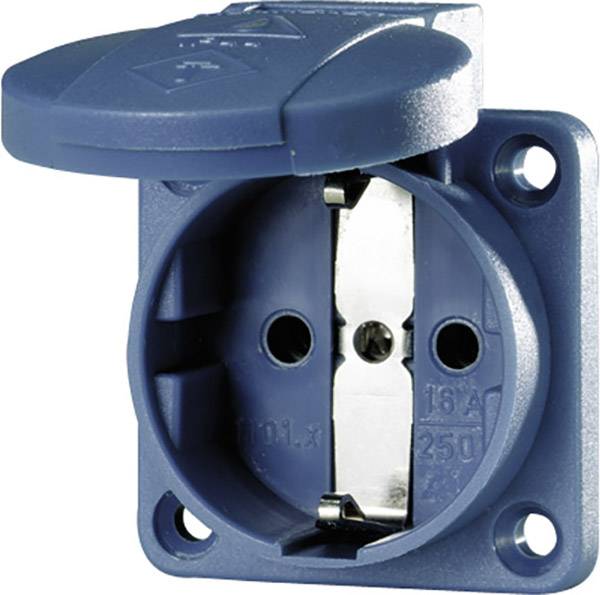 Mennekes 16A2P+E 230V blau 11011 Schuko-Anbau-Steckdose f. Baustromvert Mennekes 16A2P+E 230V blau 11011 Schuko-Anbau-Steckdose f. Baustromvert von Mennekes Elektrotechnik