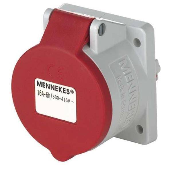 Mennekes 16A5P 6H400V Anbaudose 3385 TwinCONTACT IP44 60x60 gerade Mennekes 16A5P 6H400V Anbaudose 3385 TwinCONTACT IP44 60x60 gerade von Mennekes Elektrotechnik