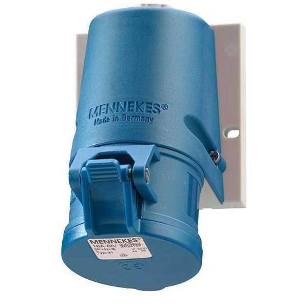 Mennekes 32A3P 6H230V Wanddose 1346 TwinCONTACT IP44 Mennekes 32A3P 6H230V Wanddose 1346 TwinCONTACT IP44 von Mennekes Elektrotechnik