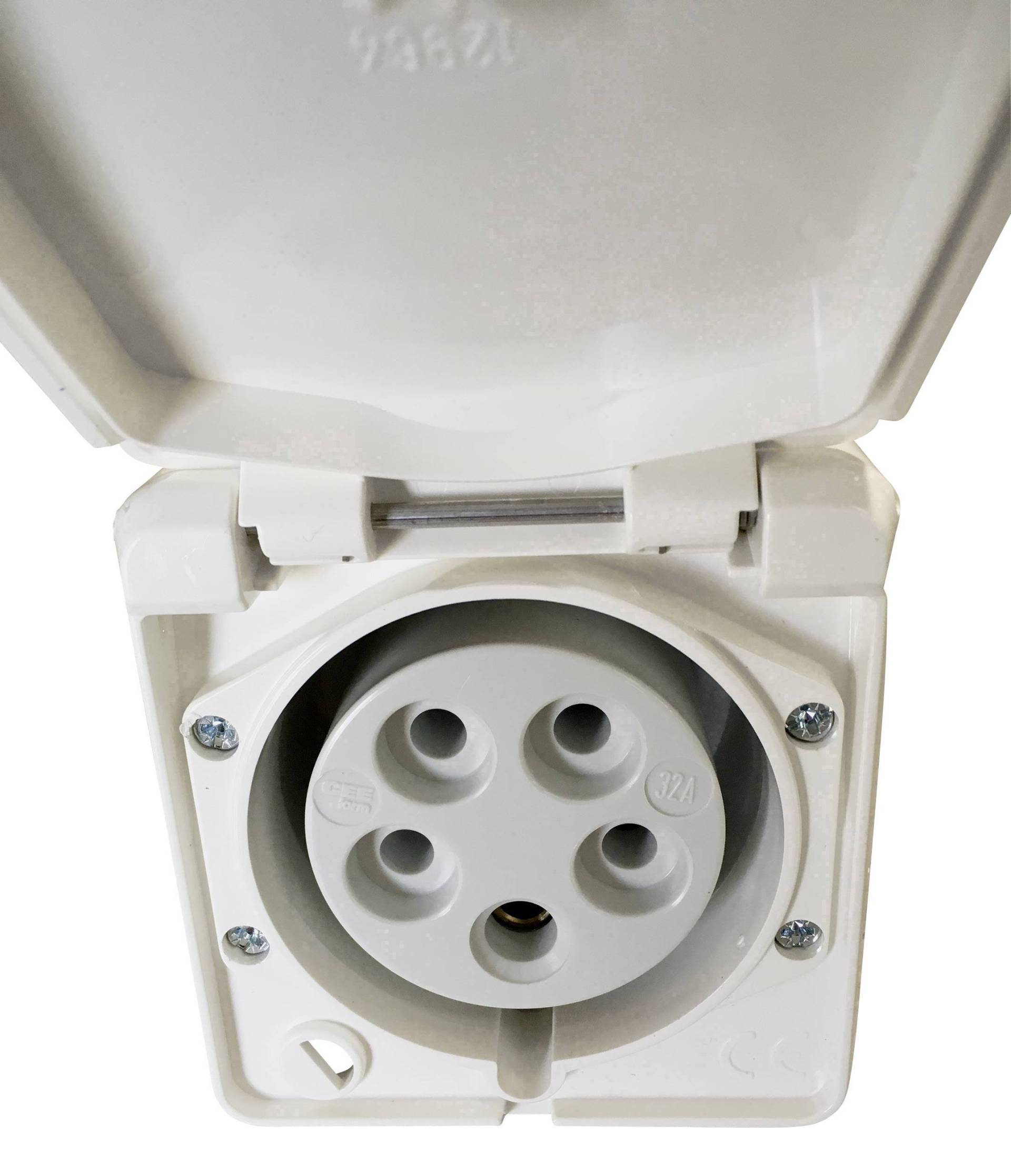 Mennekes 32A5P 6H400V UP-Dose Cepex 4245 IP44 reinweiss Mennekes 32A5P 6H400V UP-Dose Cepex 4245 IP44 reinweiss von Mennekes Elektrotechnik