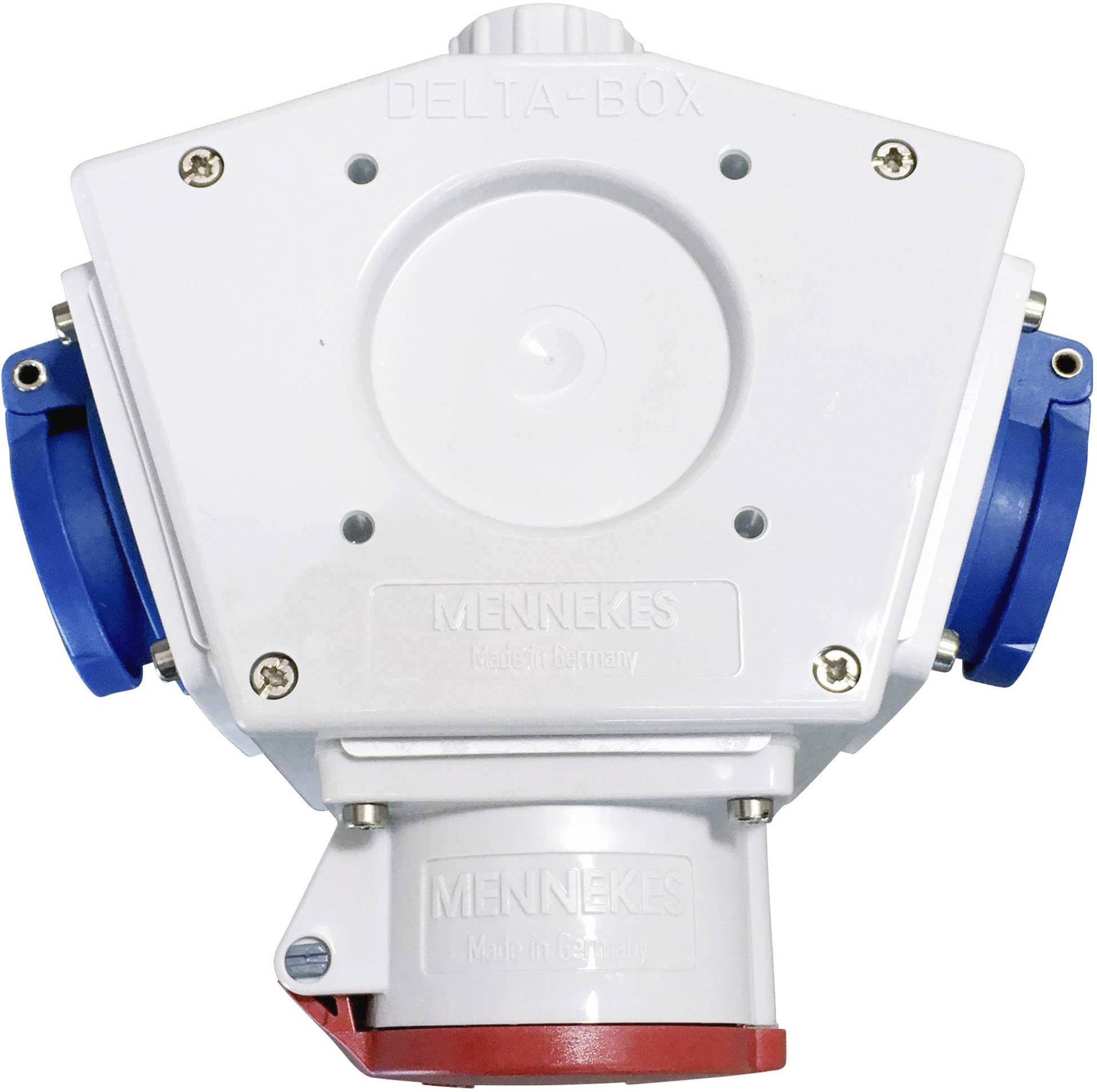 Mennekes STANDARD DELTA-Box 92915 1xCEE-Steckdose 16A5P, 2xSchuko 16A Mennekes STANDARD DELTA-Box 92915 1xCEE-Steckdose 16A5P, 2xSchuko 16A von Mennekes Elektrotechnik